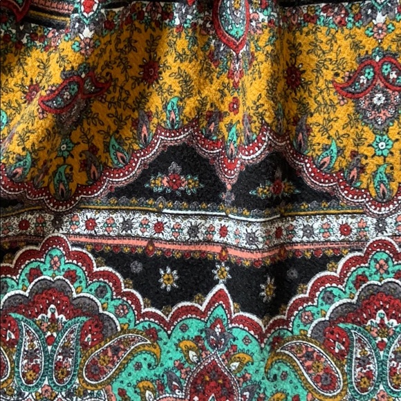 Maeve Black and Paisley 3/4 Sleeve - Picture 3 of 5